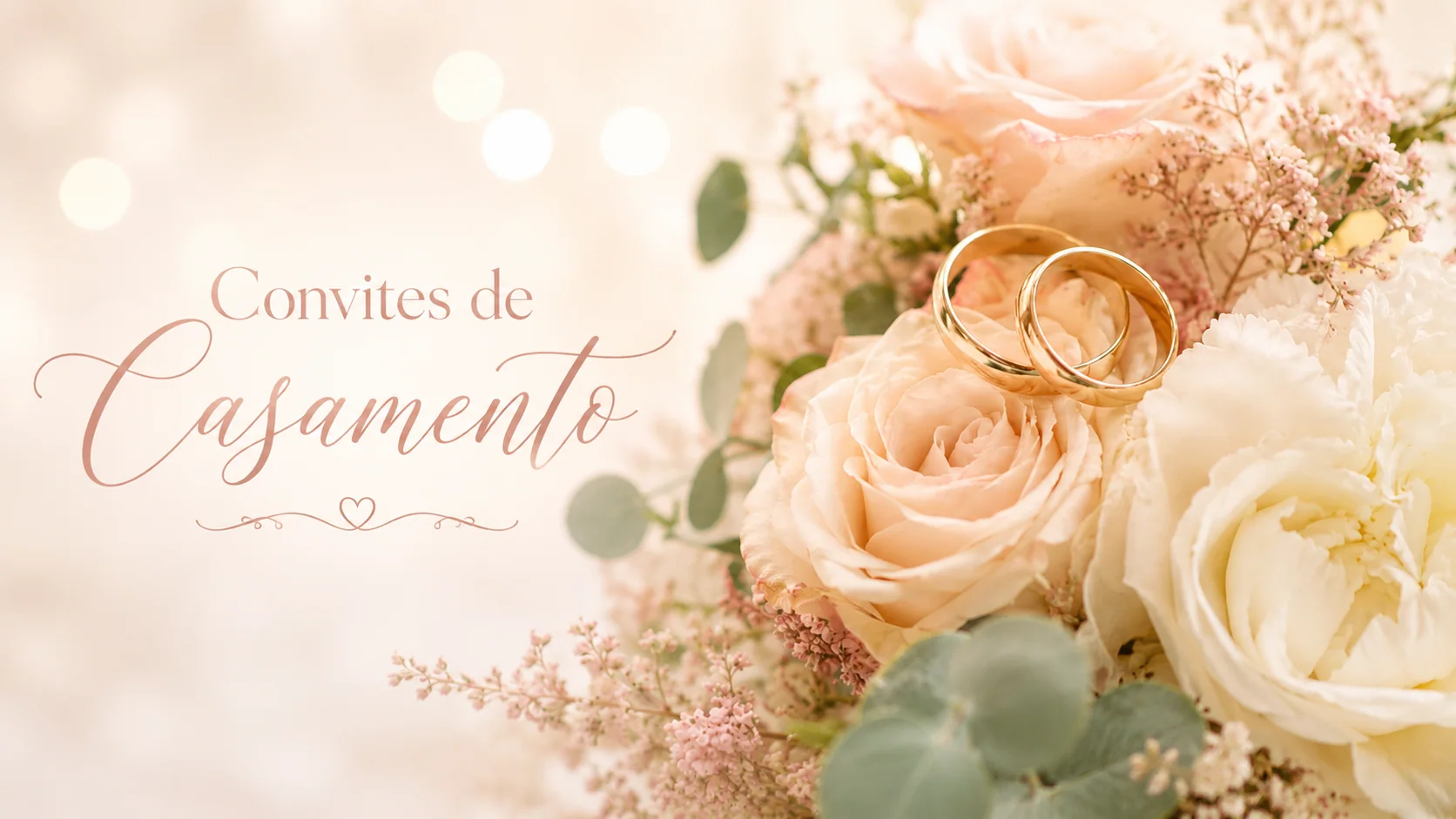 Convites personalizados para casamento
